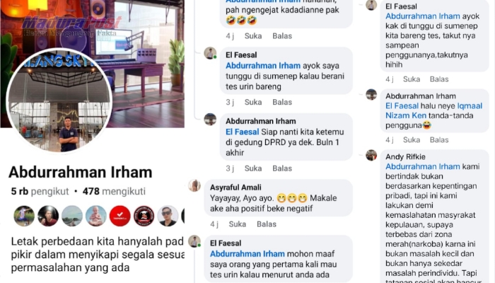 Mengaku TA Anggota DPRD Sumenep, Akun Facebook Ini Cemarkan Nama Baik Mahasiswa