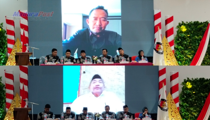 KPU Serahkan SK Usulan Pengesahan, Achmad Fauzi Wongsojudo-KH. Imam Hasyim Siap Pimpin Sumenep