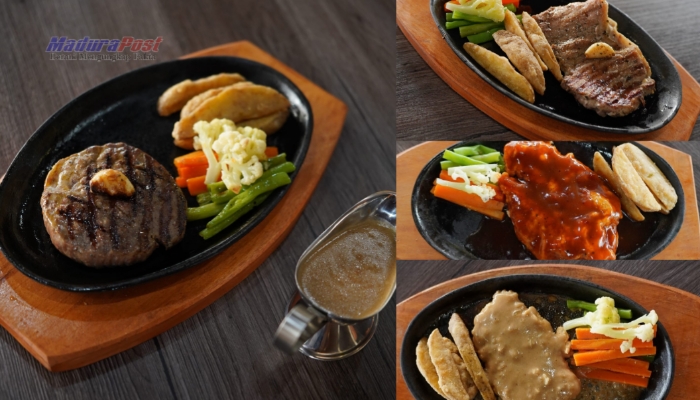 Steak Premium Kini Hadir di Arinna Cafe and Resto Sumenep, Yuk Pecinta Kuliner Merapat