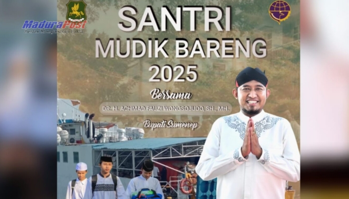 Pemkab Sumenep Kembali Gelar Mudik Gratis untuk Santri 2025