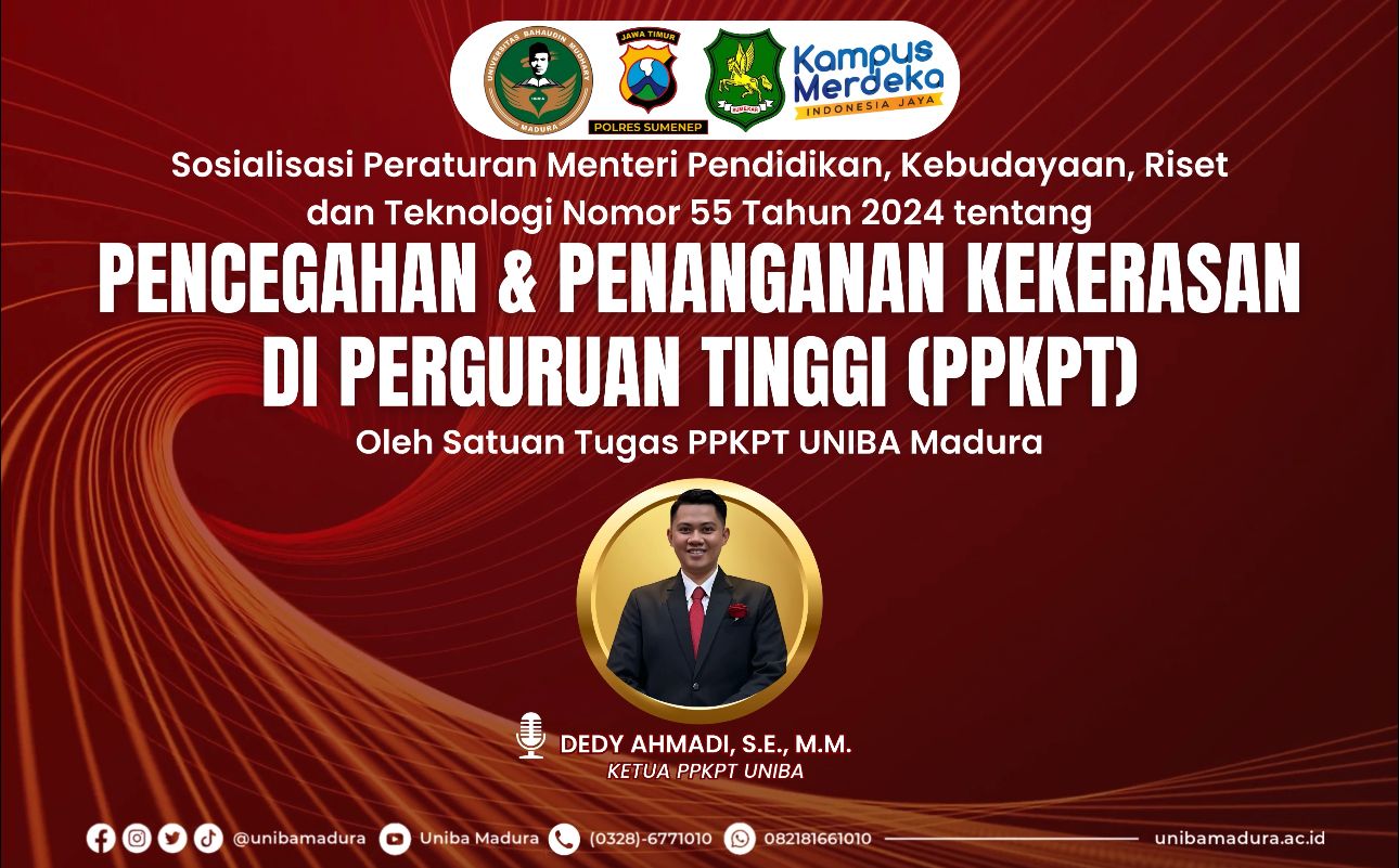 Satgas PPKPT UNIBA Madura Gencar Sosialisasikan Pencegahan Kekerasan Seksual di Kampus