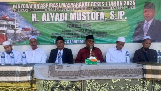 Aliyadi Mustofa Komisi B DPRD Jatim Gelar Reses I di Desa Bira Barat Sampang