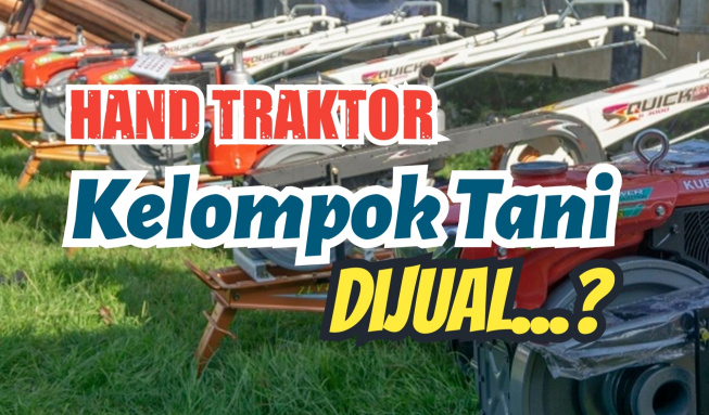 Hand Traktor Bantuan Kelompok Tani Desa Palengaan Daya Diduga Dijual