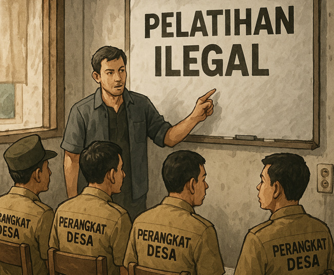 Diduga Gelar Pelatihan Ilegal di Surabaya, DPMD Sampang dan Camat Banyuates Disorot