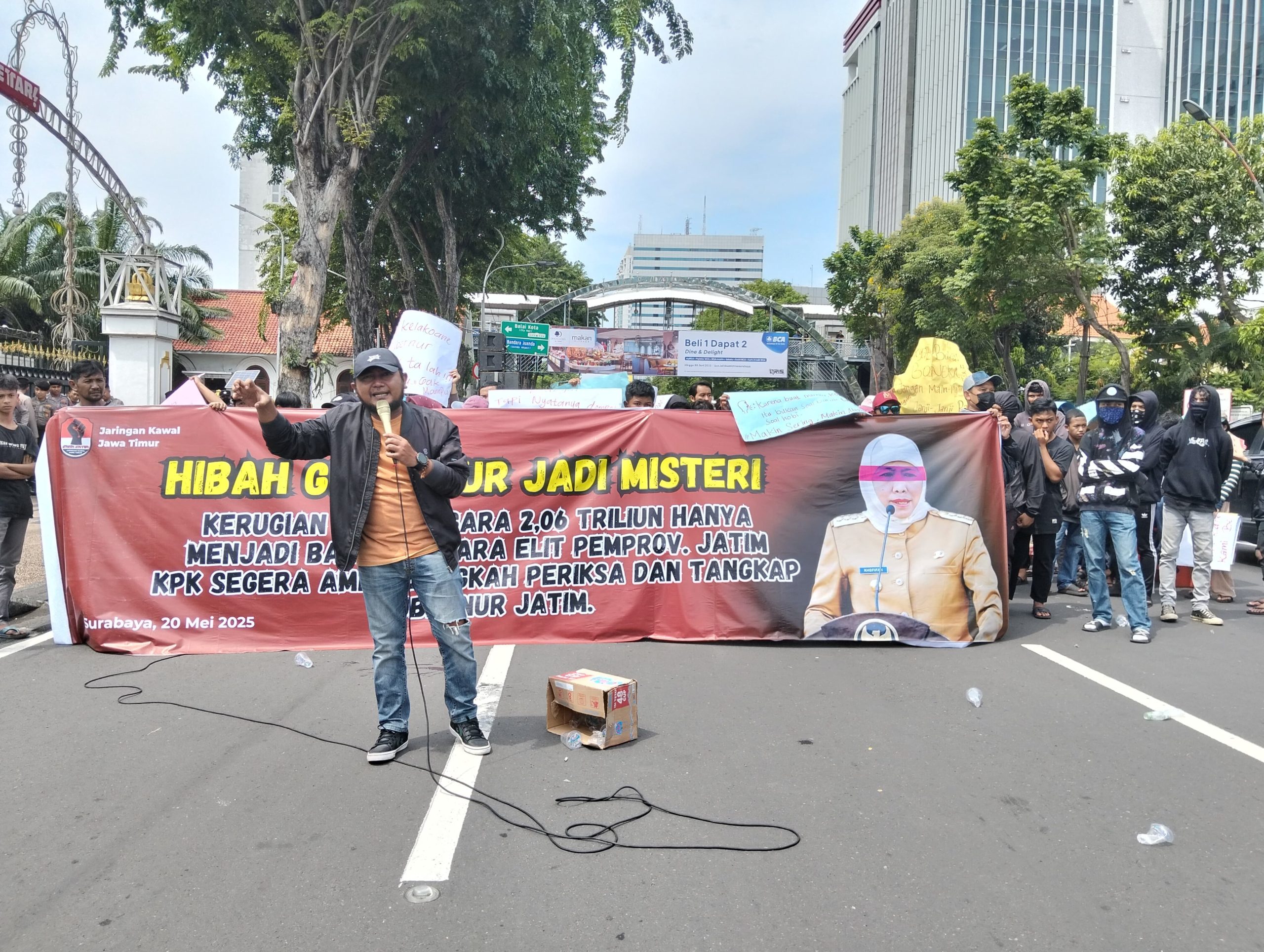 Jaka Jatim Desak KPK Tetapkan Tersangka dalam Dugaan Korupsi Hibah Gubernur