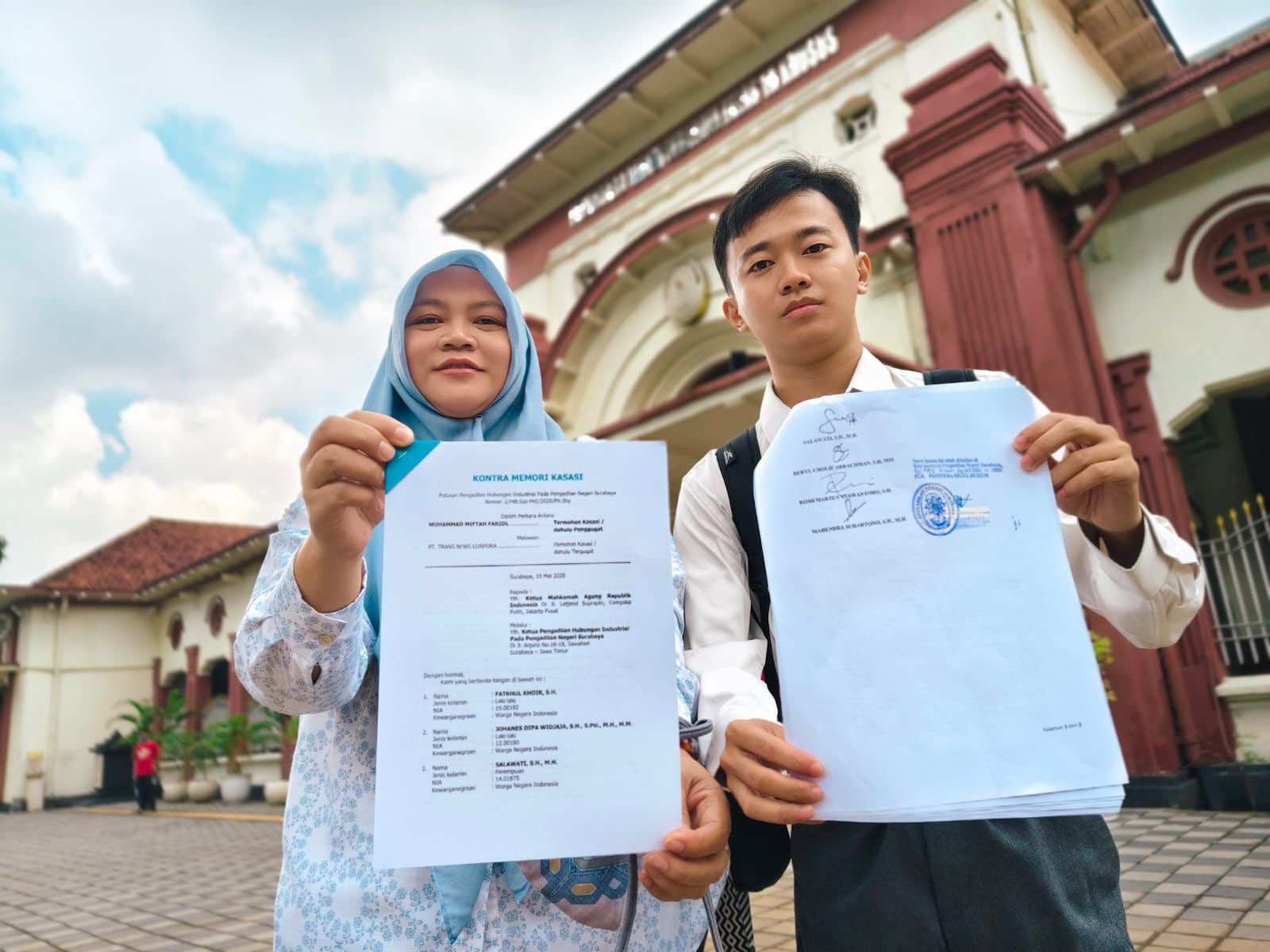 Lawan Pemotongan Upah, Jurnalis Miftah Faridl Kirim Kontra Memori Kasasi ke MA