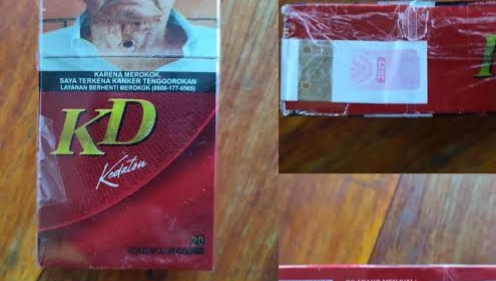 Rokok Merek KD Diduga Curang, Tempel Cukai SKT pada Rokok Mesin