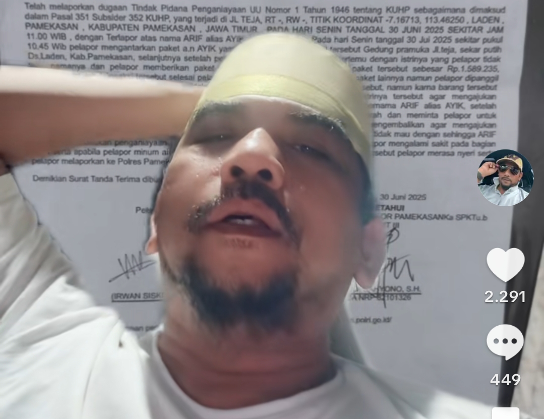 Kurir COD Dianiaya Hingga Berdarah, Advokat Desak Pelaku Dijerat Pasal Berat