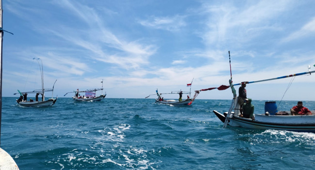 Nelayan Pantura Madura Hadang Eksplorasi Petronas di Sumur Barokah