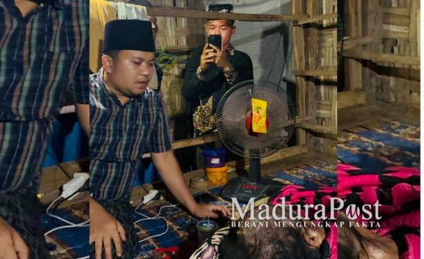 Aksi Kemanusiaan, H. Slamet Ariyadi Bantu Warga Sampang Penderita Tumor Otak