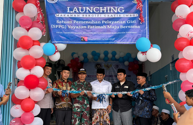 Dapur Makan Bergizi Gratis di Tamberu Barat Diresmikan, Upaya Lawan Stunting Lewat Gerakan Sosial