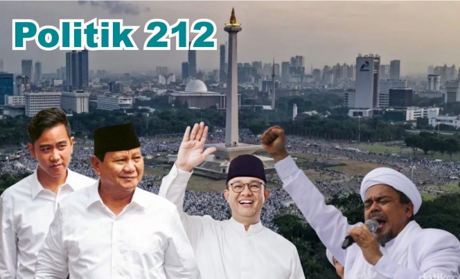 Politik Pecah Belah Reuni 212, Undang Prabowo dan Anies Tanpa Gibran