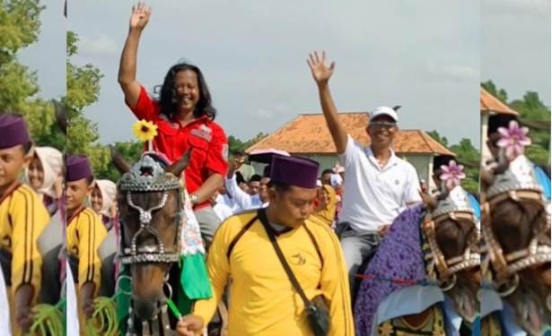 Dewan Penasihat AWAS Resmikan Jalan Desa Maduleng, Warga Gelar Jalan Sehat dan Pengajian