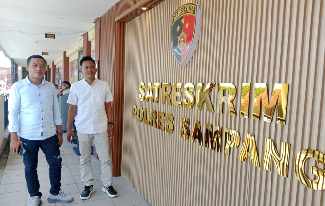 Laporan Mandek, Polres Sampang Lindungi H. Ulum ?
