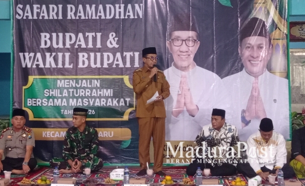 Bupati Pamekasan Sebut Pasar Waru Macet Tanda Ekonomi Bergerak
