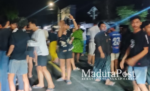 Tanpa Pengawalan Polisi, Balap Lari Sahur di Banyuates Sampang Dikecam Pengendara