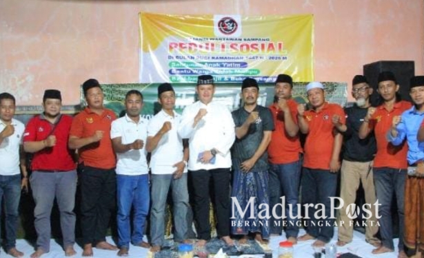 Pererat Silaturahmi Ramadan, Dandim 0828 Sampang Kunjungi Sekretariat AWAS