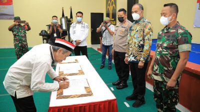 Tiga Narapidana Terorisme Lapas Surabaya Nyatakan Ikrar Setia Kepada NKRI