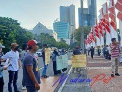 Tolak Pelantikan Fattah Jasin, FAMAS dan Dear Jatim Demo Gubernur Jatim