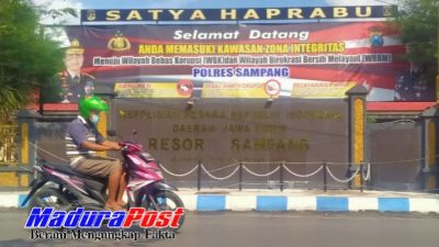 GKS Dampingi Sekdes Laporkan Oknum ASN ke Polres Sampang