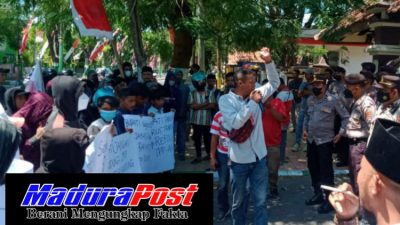 N.G.O Madura Kembali Demo Bupati Pamekasan Soal TPP-ASN dan DBHCHT