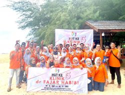 HUT ke 5 Gelar Camping, Klinik Fajar Habibi Komitmen Jaga Kesolidan Manajemen