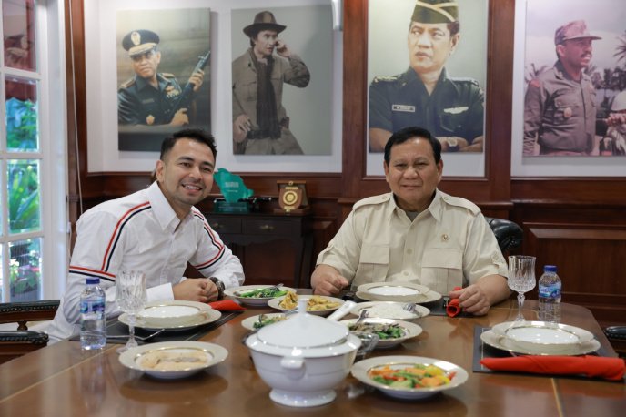 Raffi Ahmad Berkunjung ke Kantor Prabowo, Nostalgia Setelah Lima Tahun