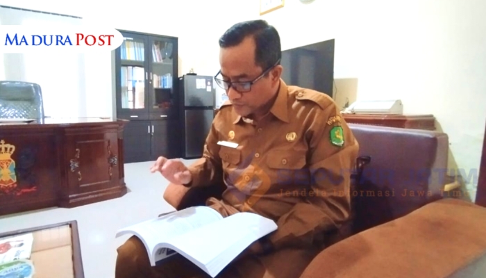 PROFIL. Potret Kepala BRIDA Sumenep, Benny Irawan, saat ditemui pewarta di kantornya belum lama ini. (Istimewa for MaduraPost)