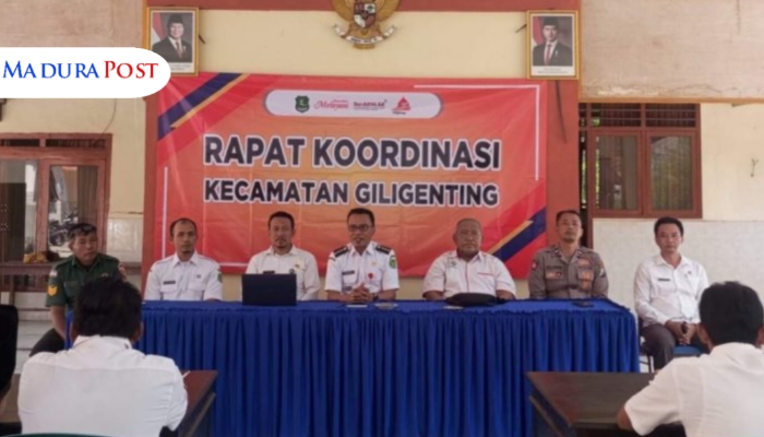 KEGIATAN. Potret sosialisasi dan pendampingan teknis penyusunan dokumen ketahanan pangan tingkat desa DPMD Sumenep, yang berlangsung di Kecamatan Giligenting. (Istimewa for MaduraPost)