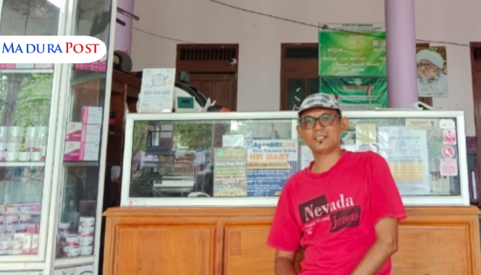 PROFIL. Potret Abd Wahed, seorang pengusaha sukses asal Pulau Gili Iyang, Sumenep, pandai manfaatkan peluang jadi cuan dengan membuka agen BRILink. (Istimewa for MaduraPost)