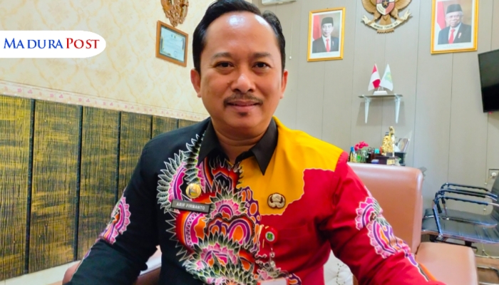 PROFIL. Plt. Kepala BKOSDM Sumenep, Arif Firmanto, saat ditemui MaduraPost beberapa waktu lalu. (M.Hendra.E/MaduraPost)