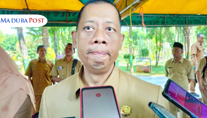 WAWANCARA. Potret Kepala DKPP Sumenep, Chainur Rasyid, saat diwawancara MaduraPost beberapa waktu lalu. (M.Hendra.E/MaduraPost)