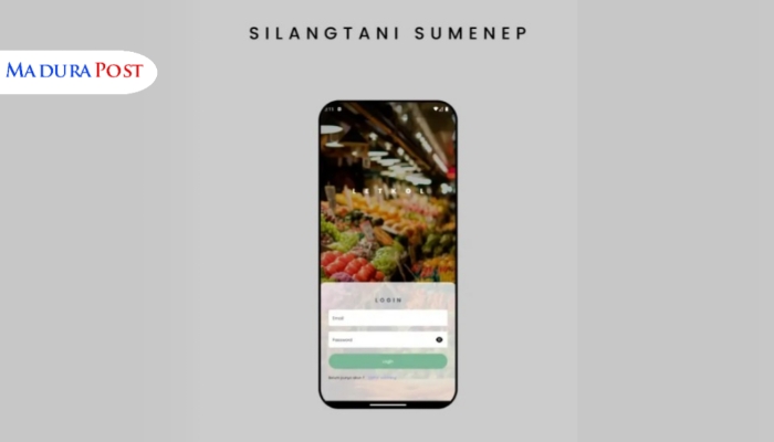 PAMFLET. Tampilan antarmuka aplikasi Silangtani Sumenep yang dirancang untuk mempermudah transaksi hasil pertanian secara digital. (Istimewa for MaduraPost)