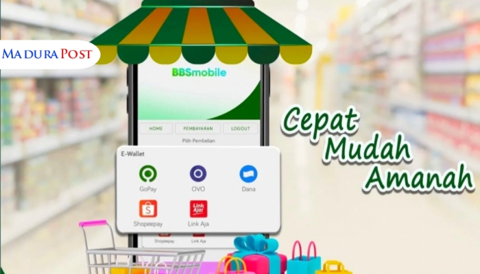 PLATFROM. Tampilan fitur top up dompet digital di aplikasi BBS Mobile milik BPRS Bhakti Sumekar, hadir dengan layanan yang cepat, mudah, dan amanah. (Istimewa for MaduraPost)