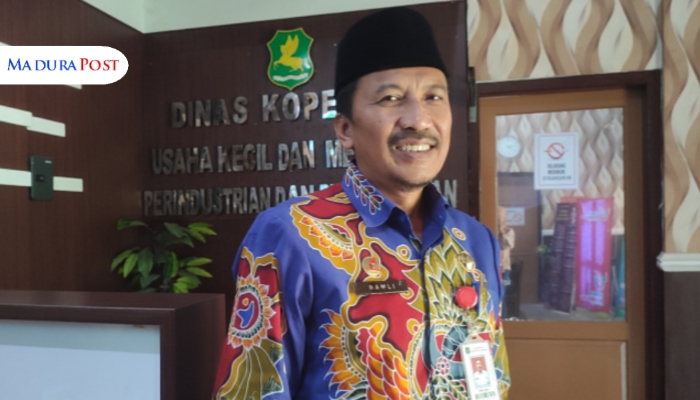 PROFIL. Potret Kepala DKUPP Sumenep, Moh. Ramli, saat berada di kantornya. (Istimewa for MaduraPost)