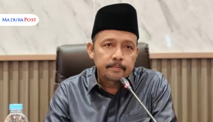 MEMIMPIN. Potret Ketua DPRD Sumenep, H. Zainal Arifin, saat sambutan dalam sidang paripurna belum lama ini. (Istimewa for MaduraPost)
