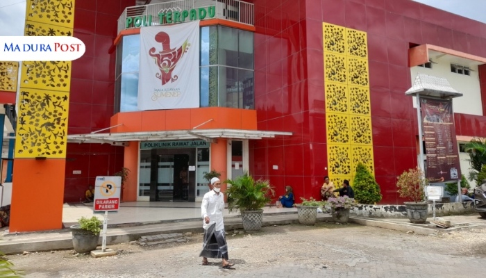 MEGAH. Tampak depan Gedung Poli Terpadu RSUDMA Sumenep yang modern dan representatif. (Istimewa for MaduraPost)