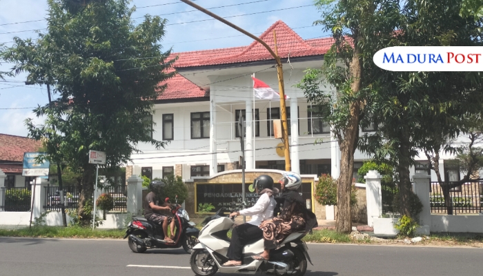 MOBILITAS. Potret Kantor PN Sumenep yang berlokasi di Jalan KH Mansyur, Pabian, Kecamatan Kota. (M.Hendra.E/MaduraPost)