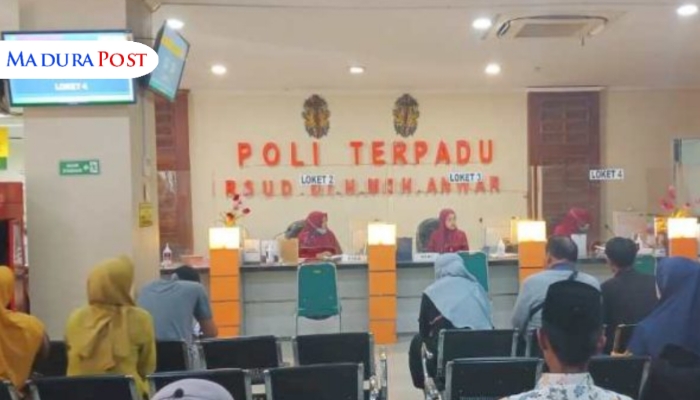 MELAYANI. Potret poli terpadu RSUDMA Sumenep yang siap melayani pasien setiap hari. (Istimewa for MaduraPost)