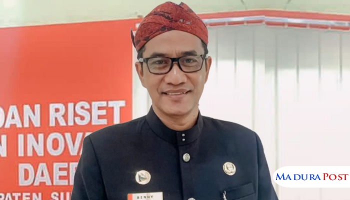 PROFIL. Potret Kepala BRIDA Kabupaten Sumenep, Benny Irawan, saat berada di kantornya. (Istimewa for MaduraPost)