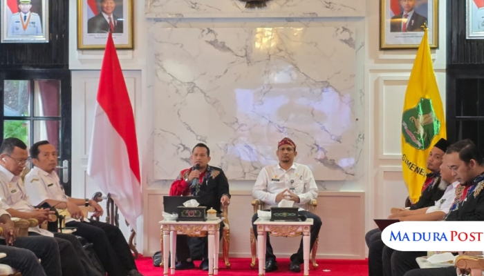 KEGIATAN. Peluncuran Komite Award Piala Bupati Sumenep 2025 di Rumah Dinas Bupati. (Istimewa for MaduraPost)