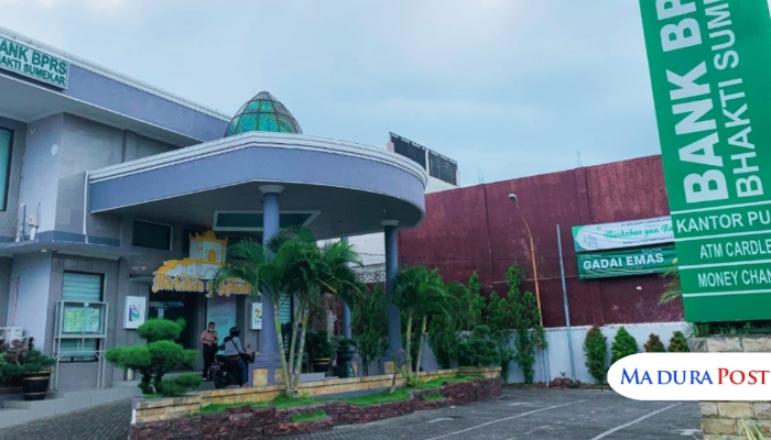 LOKASI. Kantor pusat PT BPRS Bhakti Sumekar beralamat di Jalan Trunojoyo No. 137, Sumenep, Jawa Timur. (Istimewa for MaduraPost)