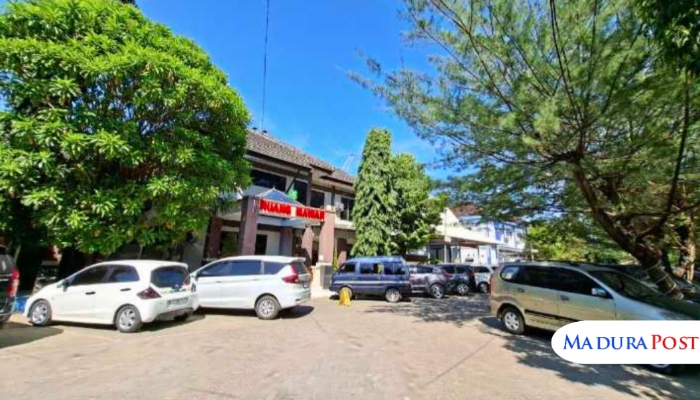 ASRI. Suasana halaman RSUDMA Sumenep yang tampak bersih dan tertata rapi. (Istimewa for MaduraPost)