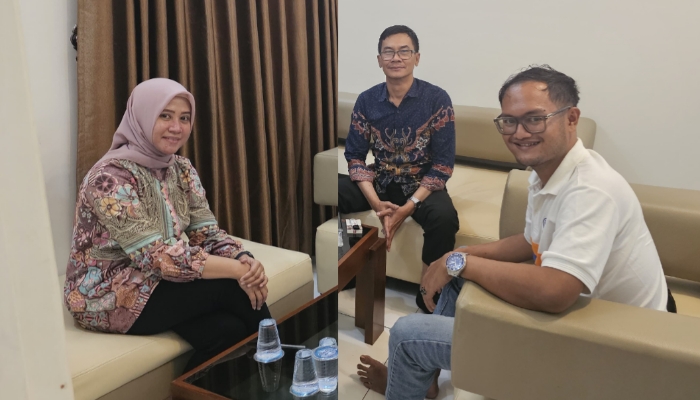 BERTEMU. Silaturahmi pimpinan BNI Pamekasan bersama pengembang Perumahan Bukit Damai dalam suasana dialog hangat dan penuh komitmen. (Istimewa for MaduraPost)