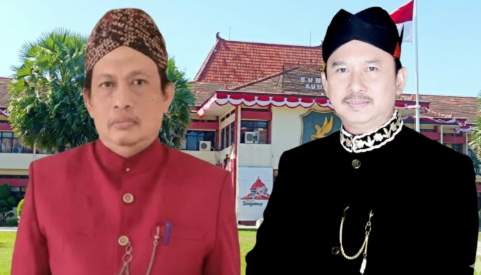 KOLASE. Dua kandidat seleksi Sekda Sumenep (Arif Firmanto - Eri Susanto) yang mengundurkan diri dan tidak lolos tahap asesmen kompetensi dan potensi. (Istimewa/AI/MaduraPost)