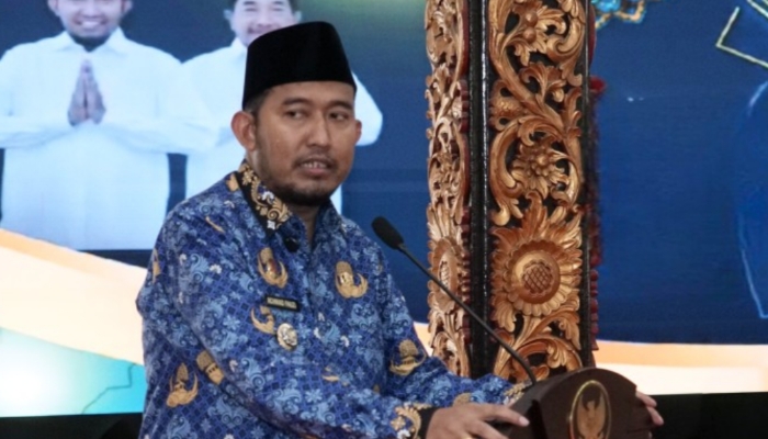 SAMBUTAN. Bupati Sumenep, Achmad Fauzi Wongsojudo, dalam sebuah kesempatan. (Istimewa for MaduraPost)