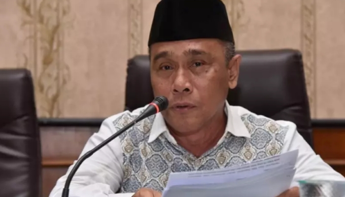 PROFIL. Anggota Komisi II DPRD Sumenep, Juhari, dalam rapat paripurna beberapa waktu lalu. (Istimewa for MaduraPost)