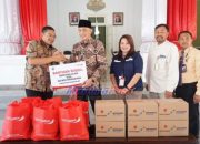 Bantuan 1000 Paket Sembako Langsung Diberikan oleh SKK Migas dan PHE WMO untuk Korban Banjir di Bangkalan