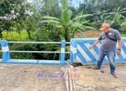 Proyek Jembatan di Tobai Tengah Sampang yang Amblas Milik Salah Seorang DPRD Fraksi PKB