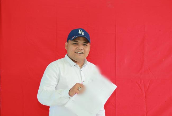 Faris Reza Malik Korlap DPC Projo Kabupaten Sampang